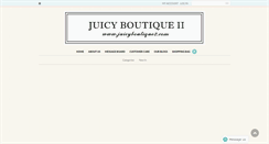 Desktop Screenshot of juicyboutique2.com